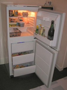 Jääkaappi ja pakastin kannattaa sulattaa ainakin kerran vuodessa (kuva: Sannse CC-BY-SA)